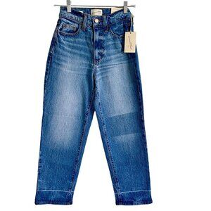 Universal Thread Vintage Stretch Straight Leg Jeans Women's 00 Short NEW NTW